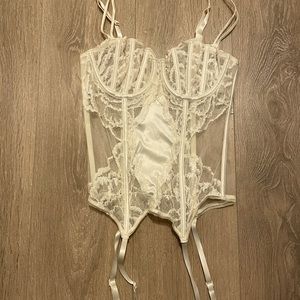 NWOT Calvin Klein Black Line Bustier